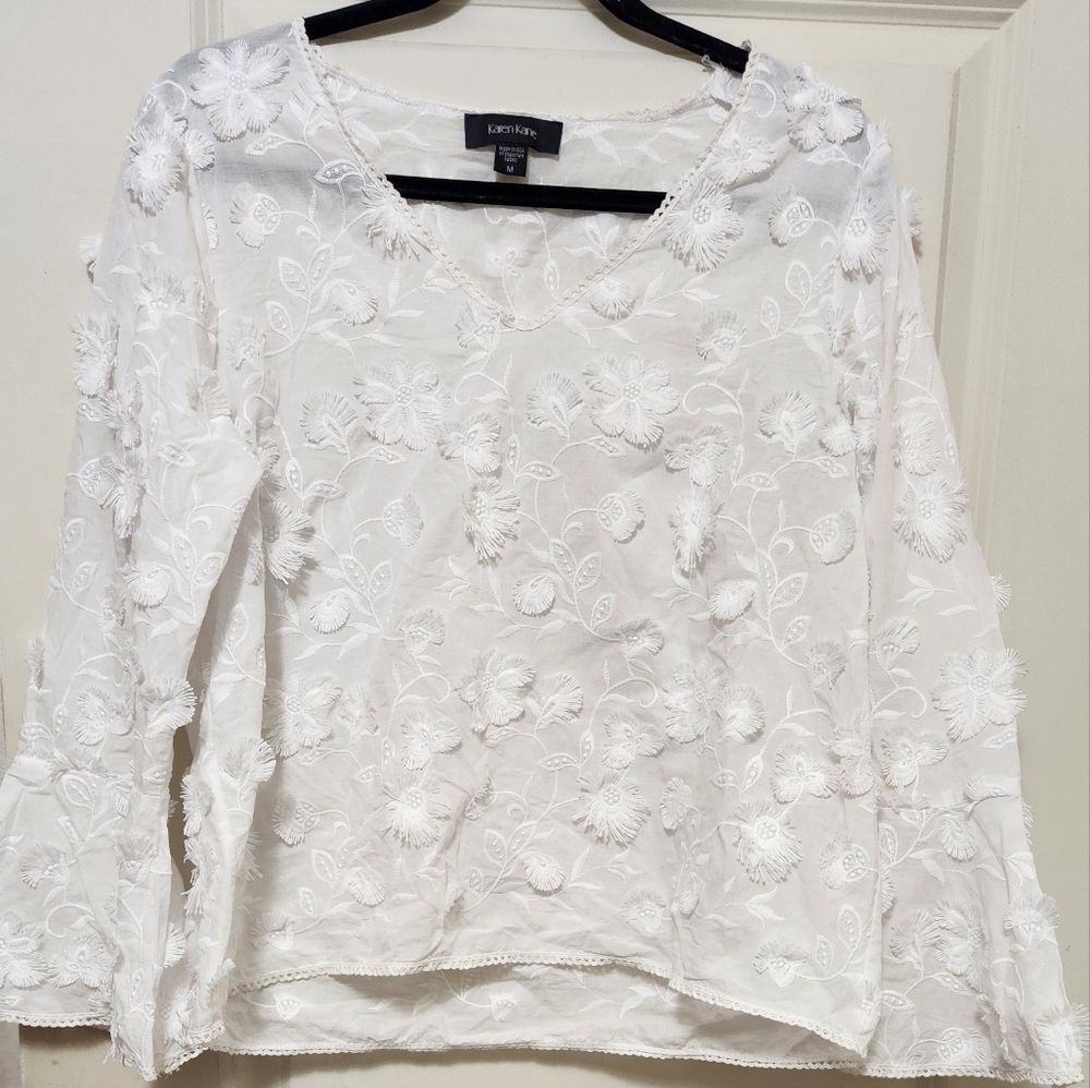Karen kate white shirt